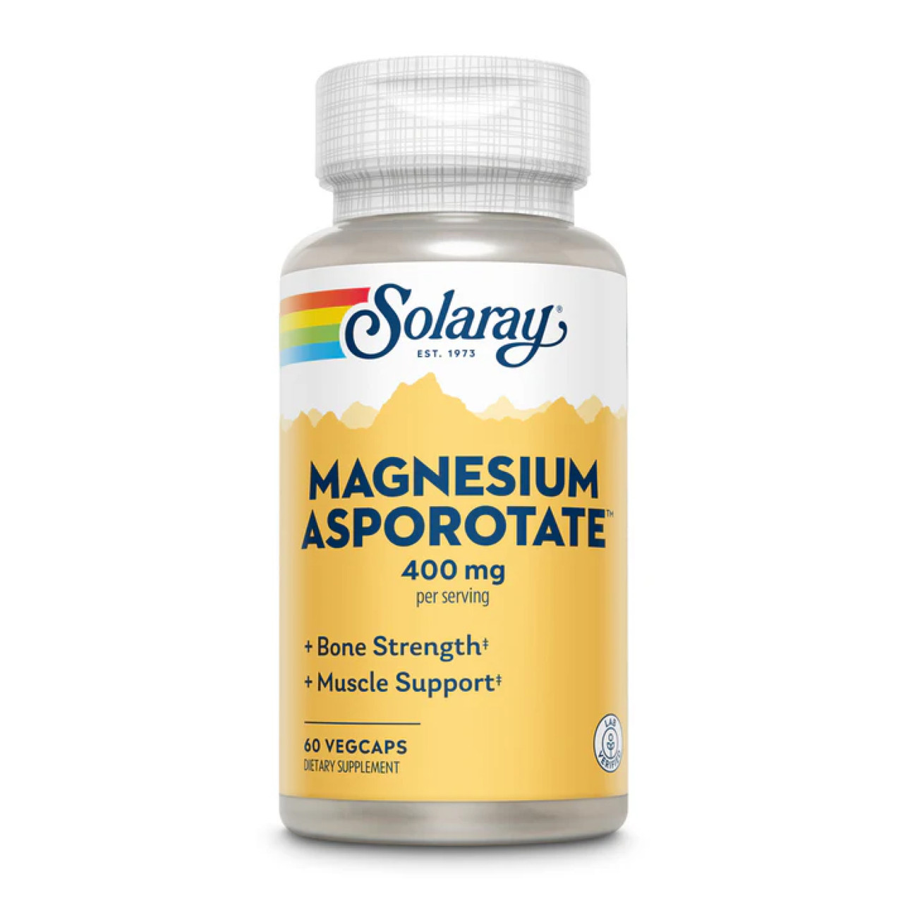Магній Аспартат, Magnesium Asporotate 400mg - 60 vcaps