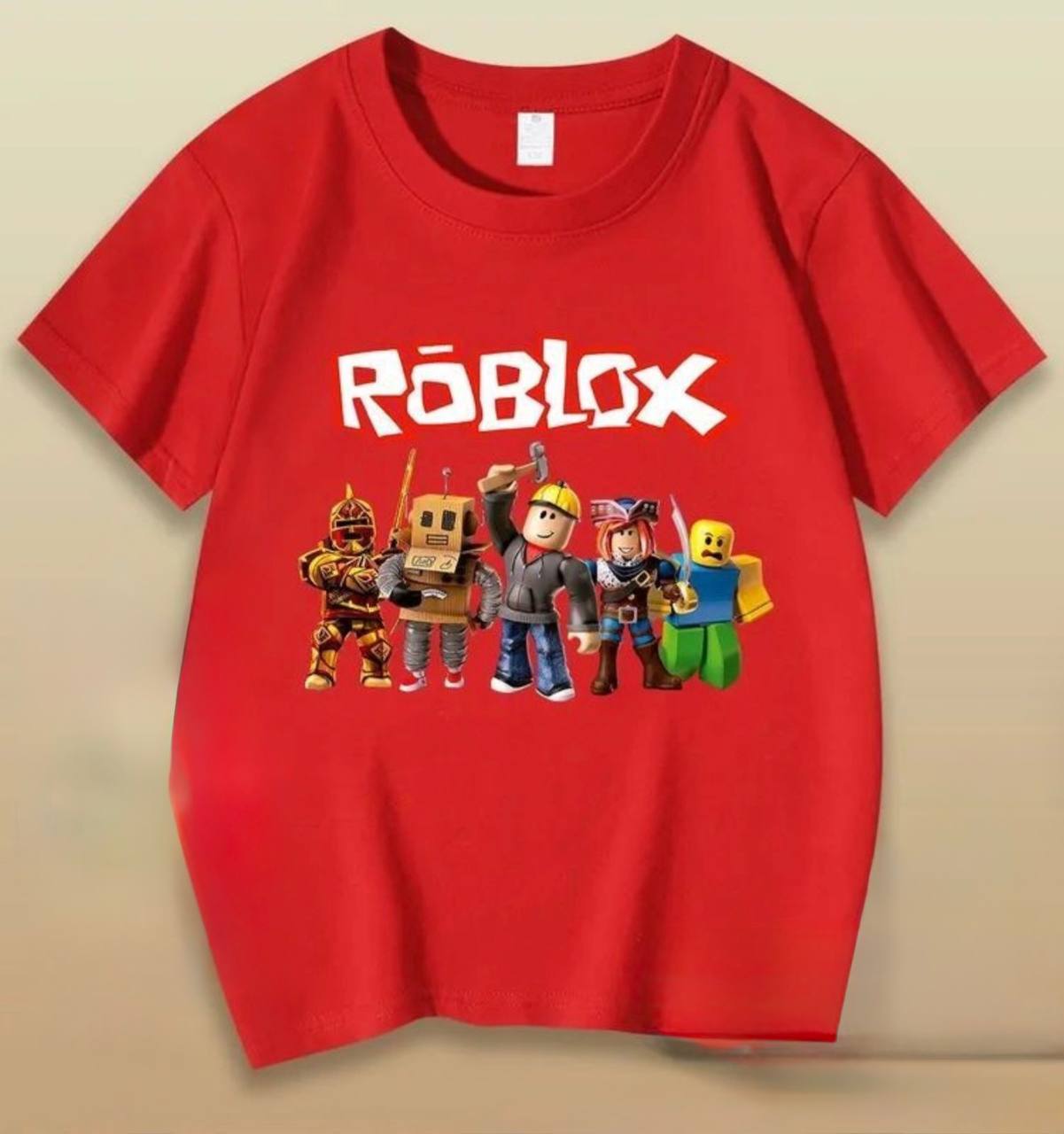 Дитяча футболка Roblox, футболка Роблокс , Червона