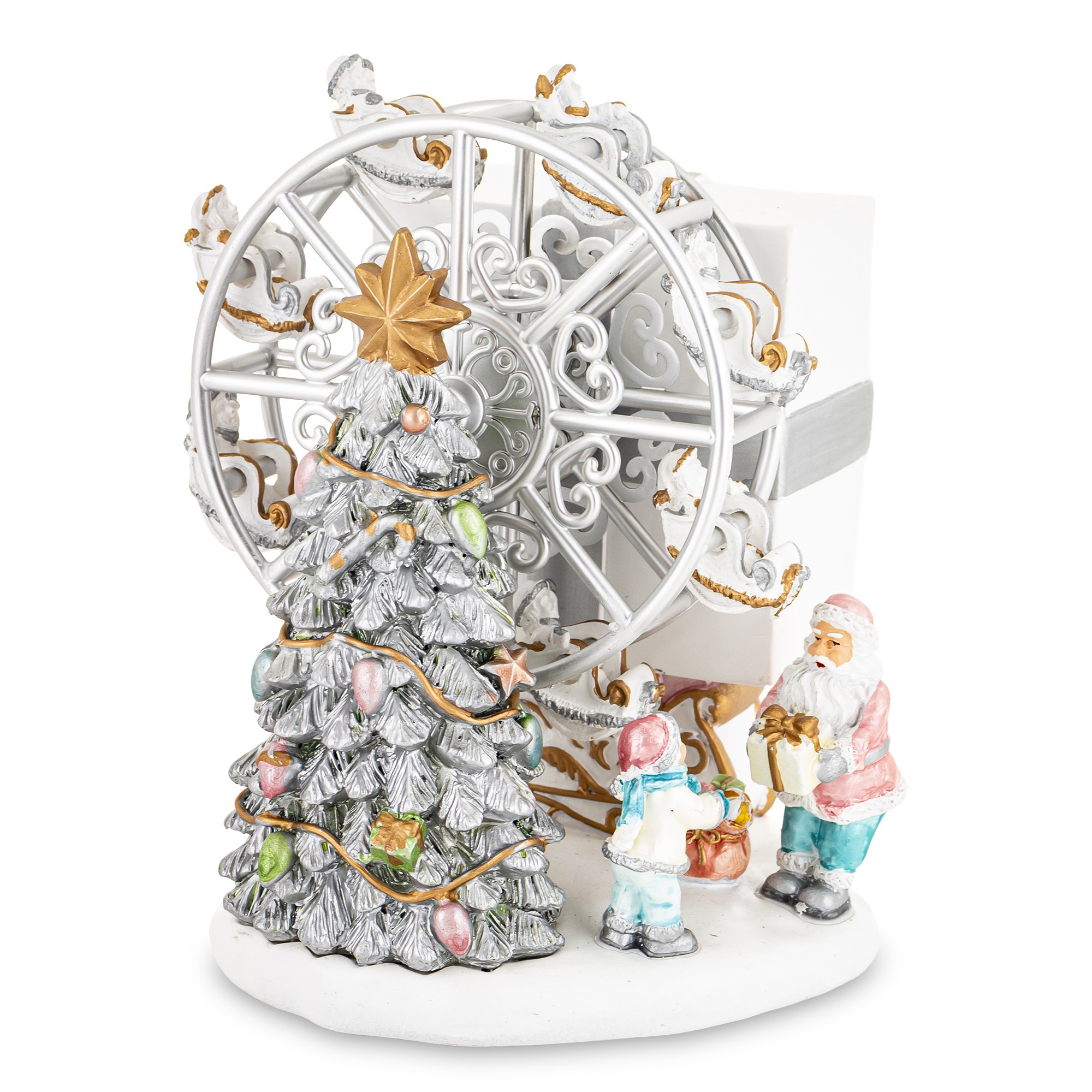 Декоративний предмет з музичною скринькою 14×12×12 см