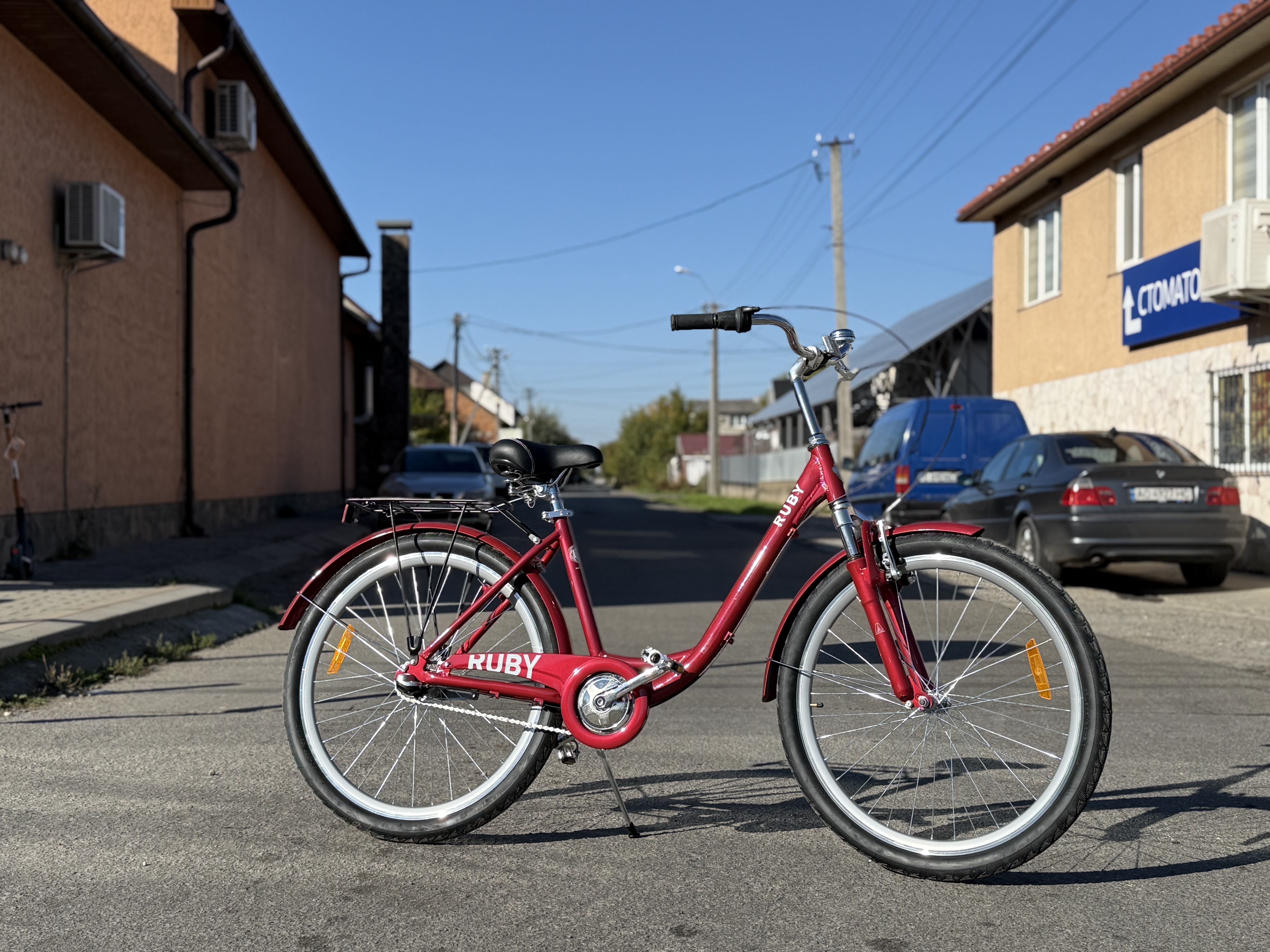 Дорожник алюмінієвий Ruby 3 передачі