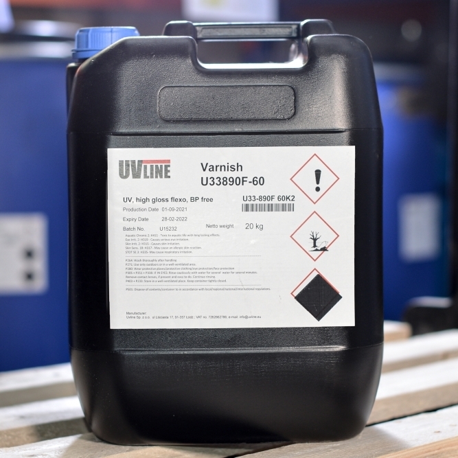 Глянцевий УФ лак UVLine U33890F