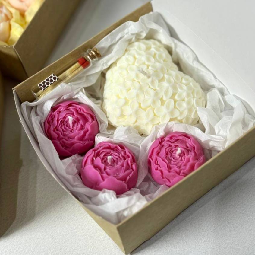 Набір квіти+ серце