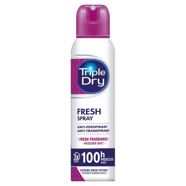 Triple Dry Spray — Антиперспірант із потрійним захистом до 72 годин.
