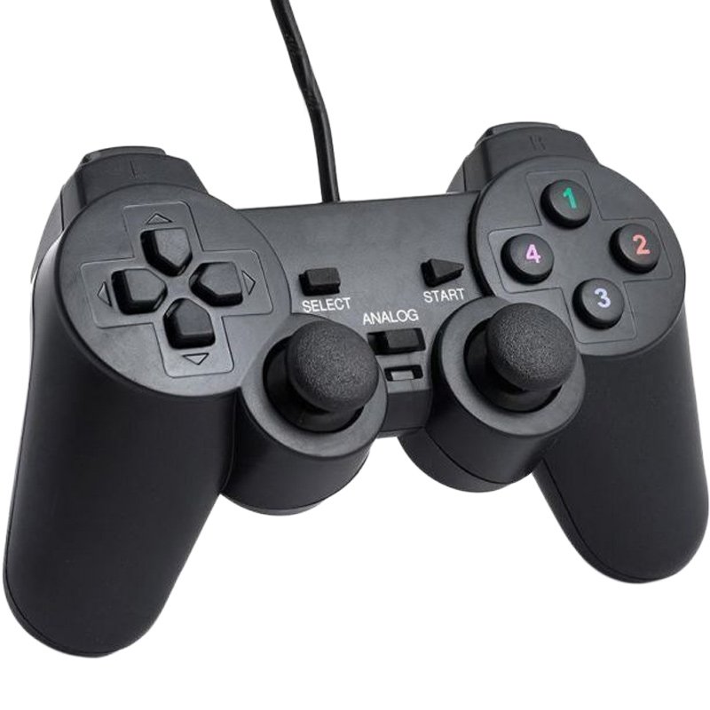 Геймпад дротовий DJ-208 PC Black