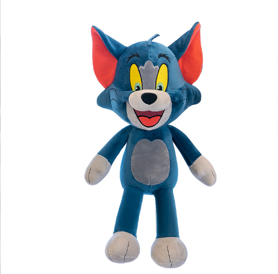 М'яка іграшка Кіт Том 40 см Том і Джеррі Синій