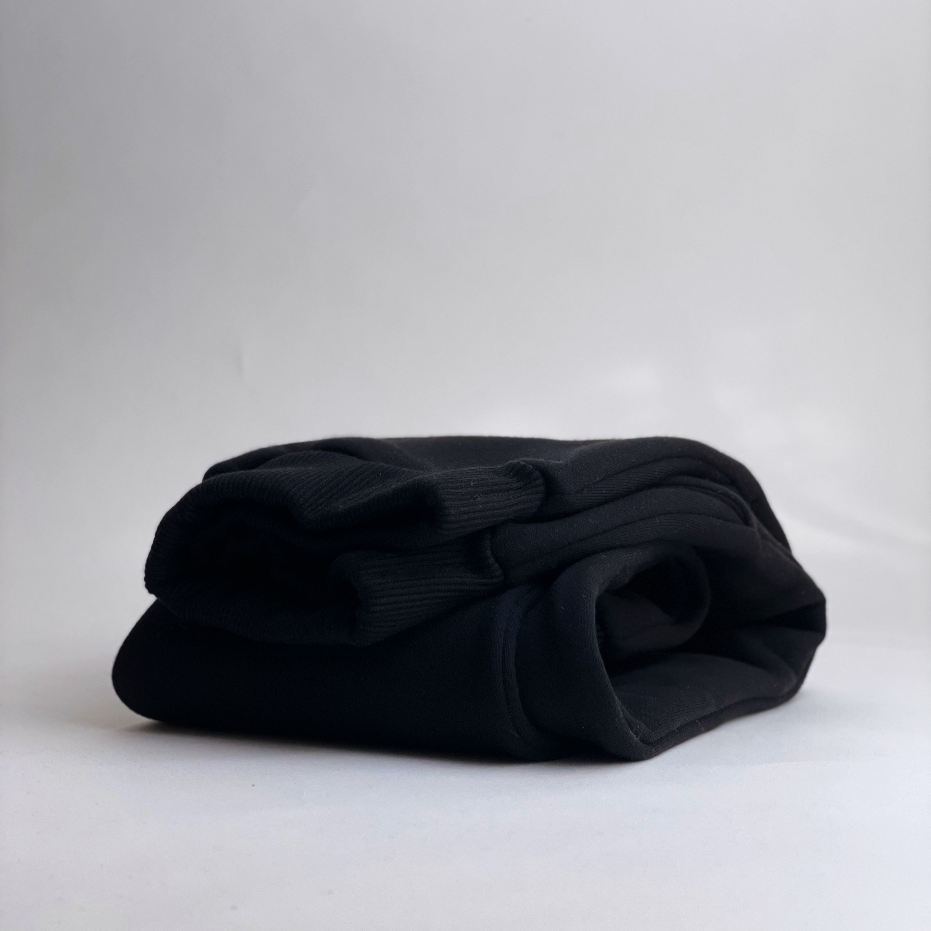 Штани на флісі - чорній