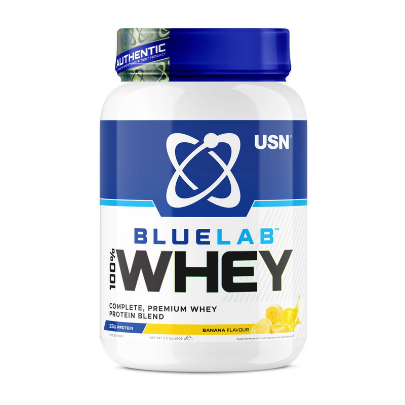 Blue Lab 100% Whey 908 g banana (USN)
