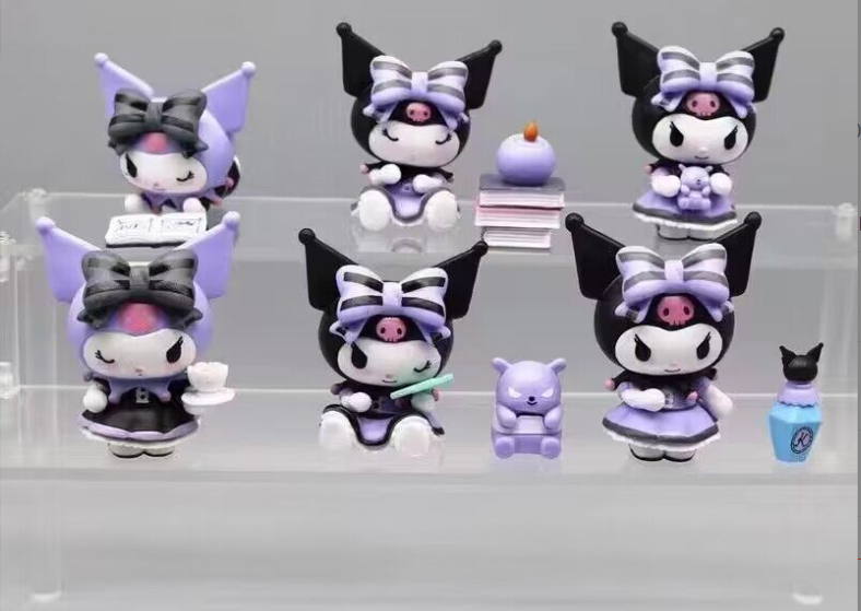 Набір фігурок The Coop Sanrio Kuromi My Melody Cinnamoroll 6 шт 5.7-7 см