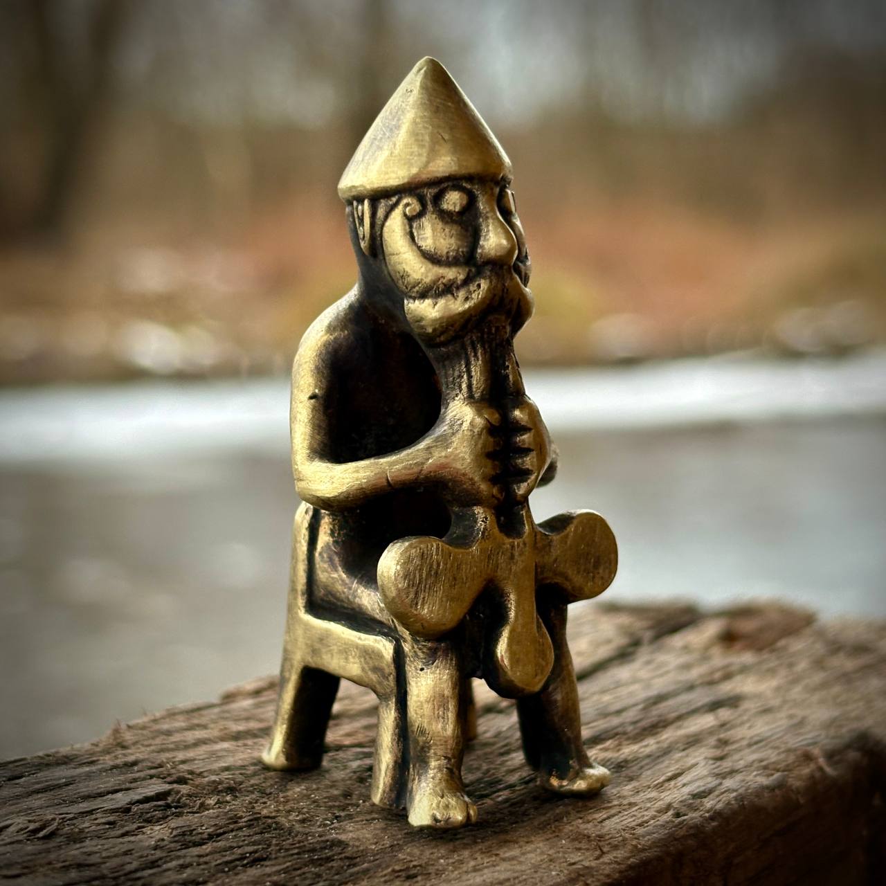 Фігурка Тор з латуні