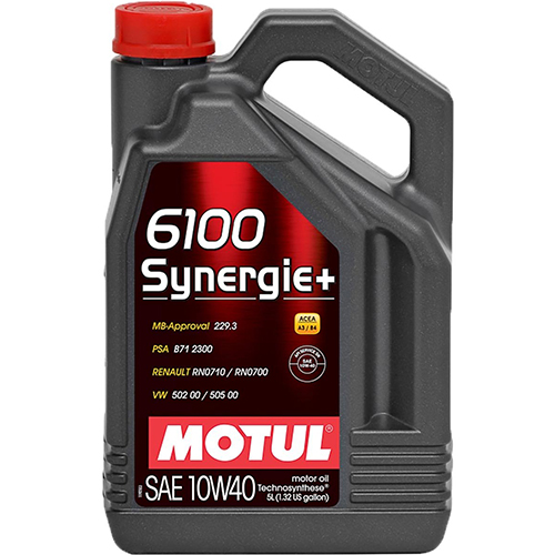 Моторна олива 10W40 Motul 6100 Synergie+ , 5л.