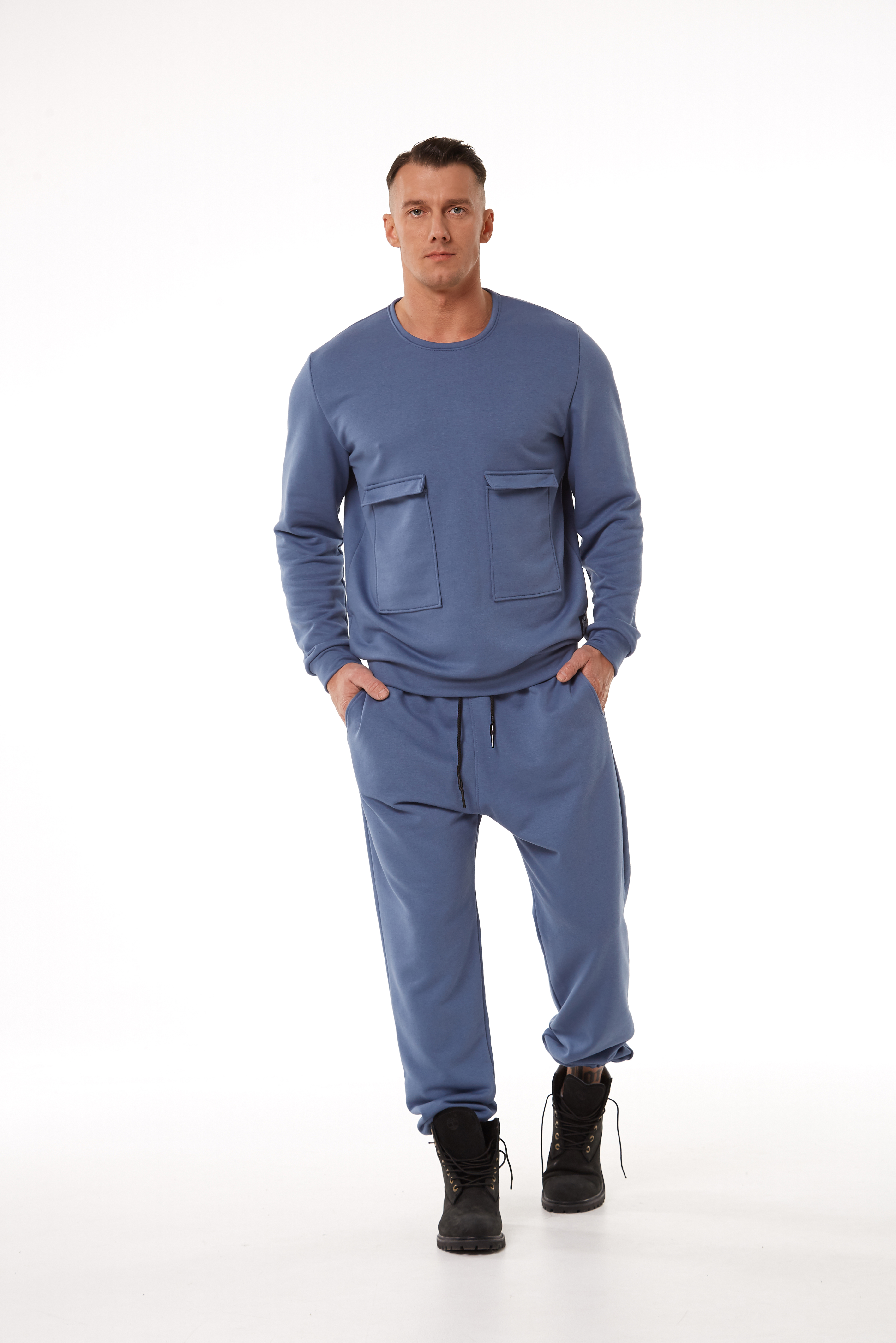 Костюм без утепленням брудно-блакитний №2