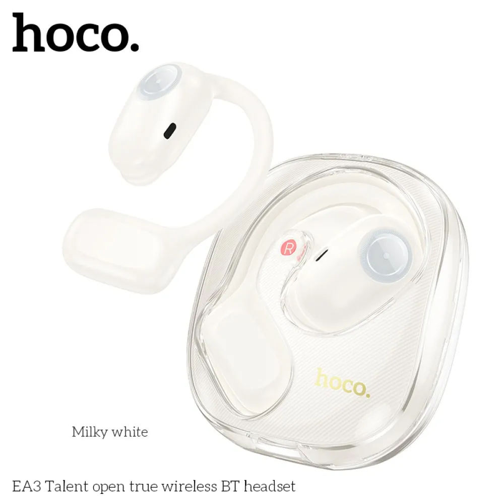 Навушники бездротові HOCO EA3 Talent open true wireless BT5.3/10hours