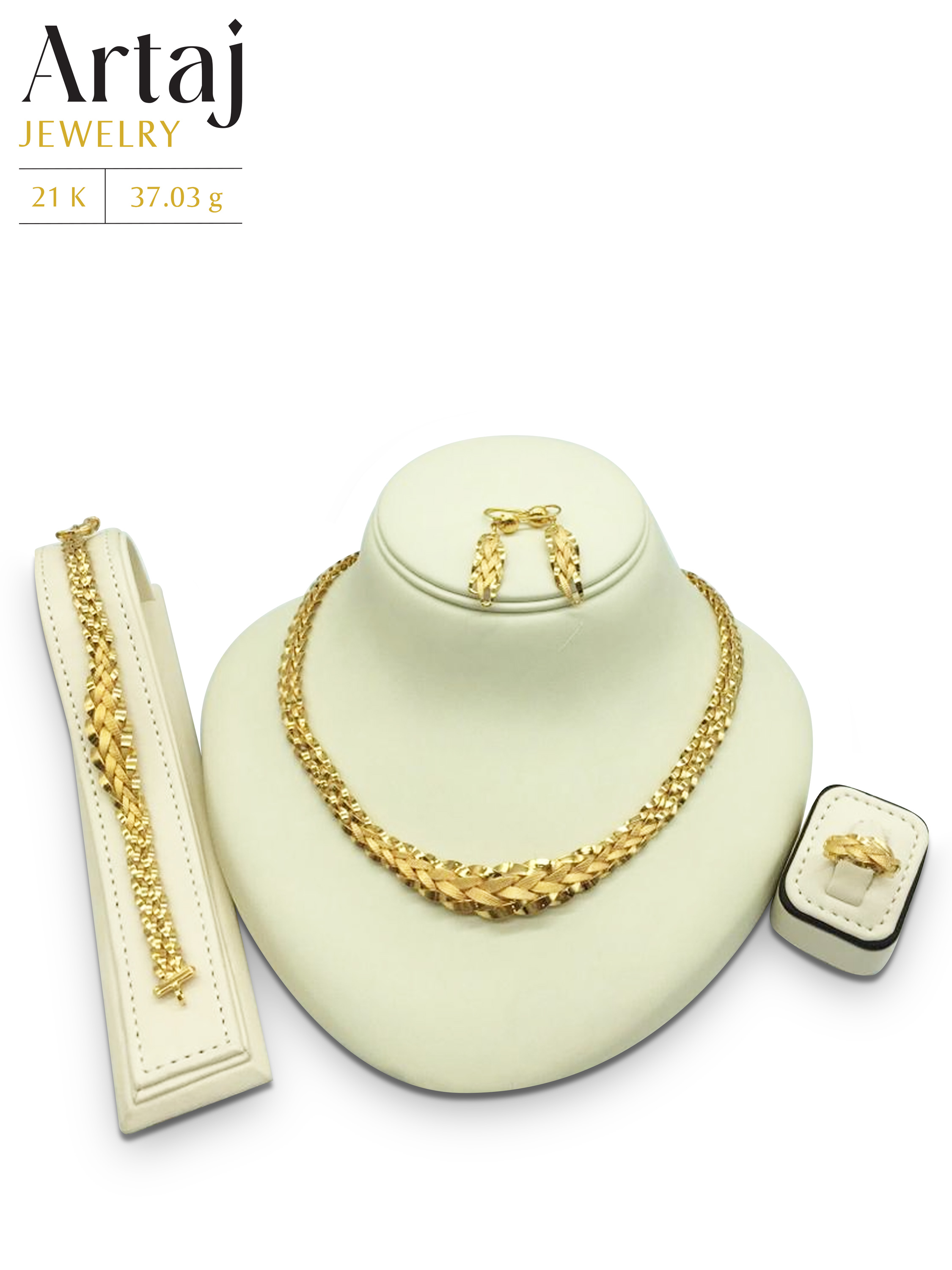 Two Tone Gold Set