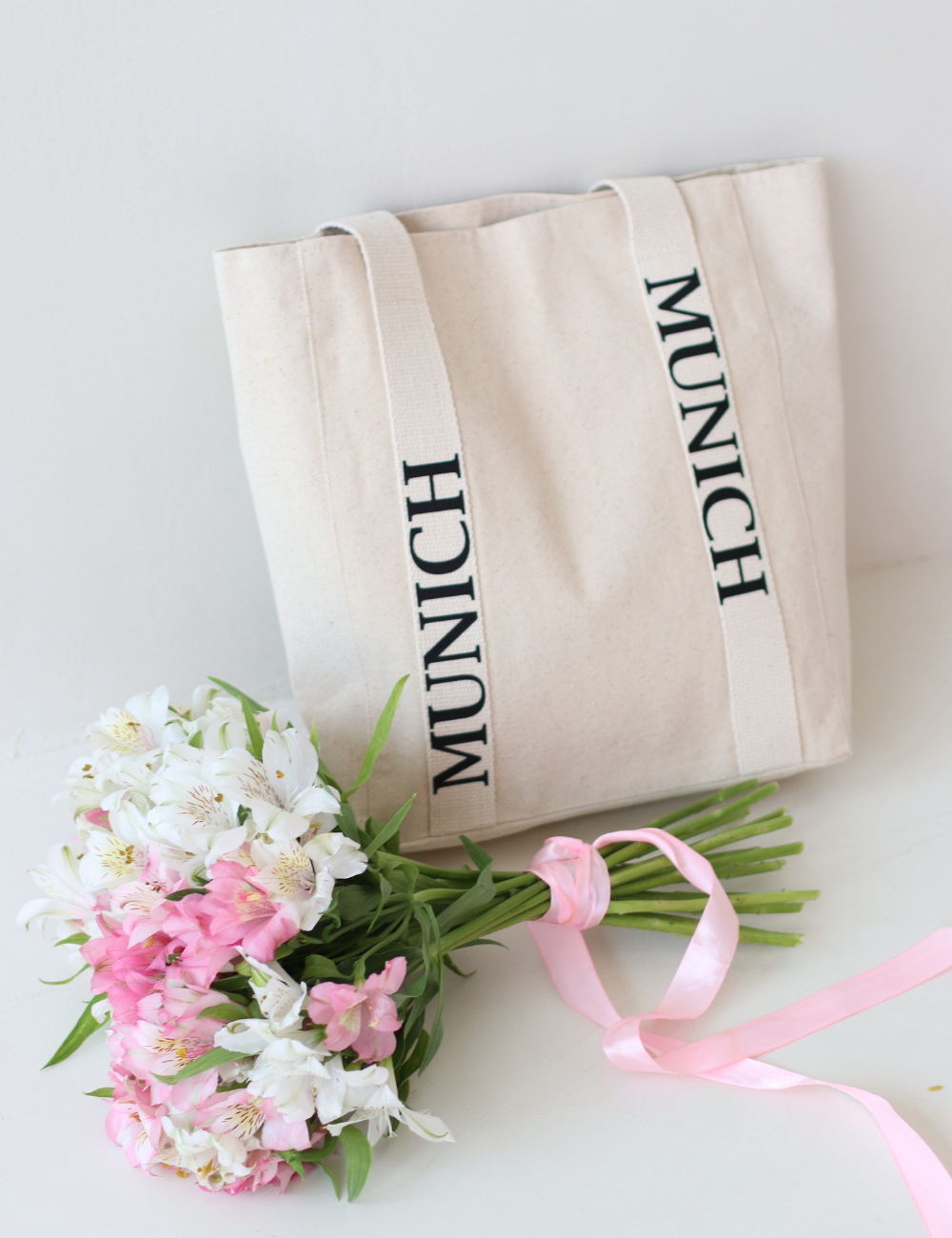 Tote bag with Munich print