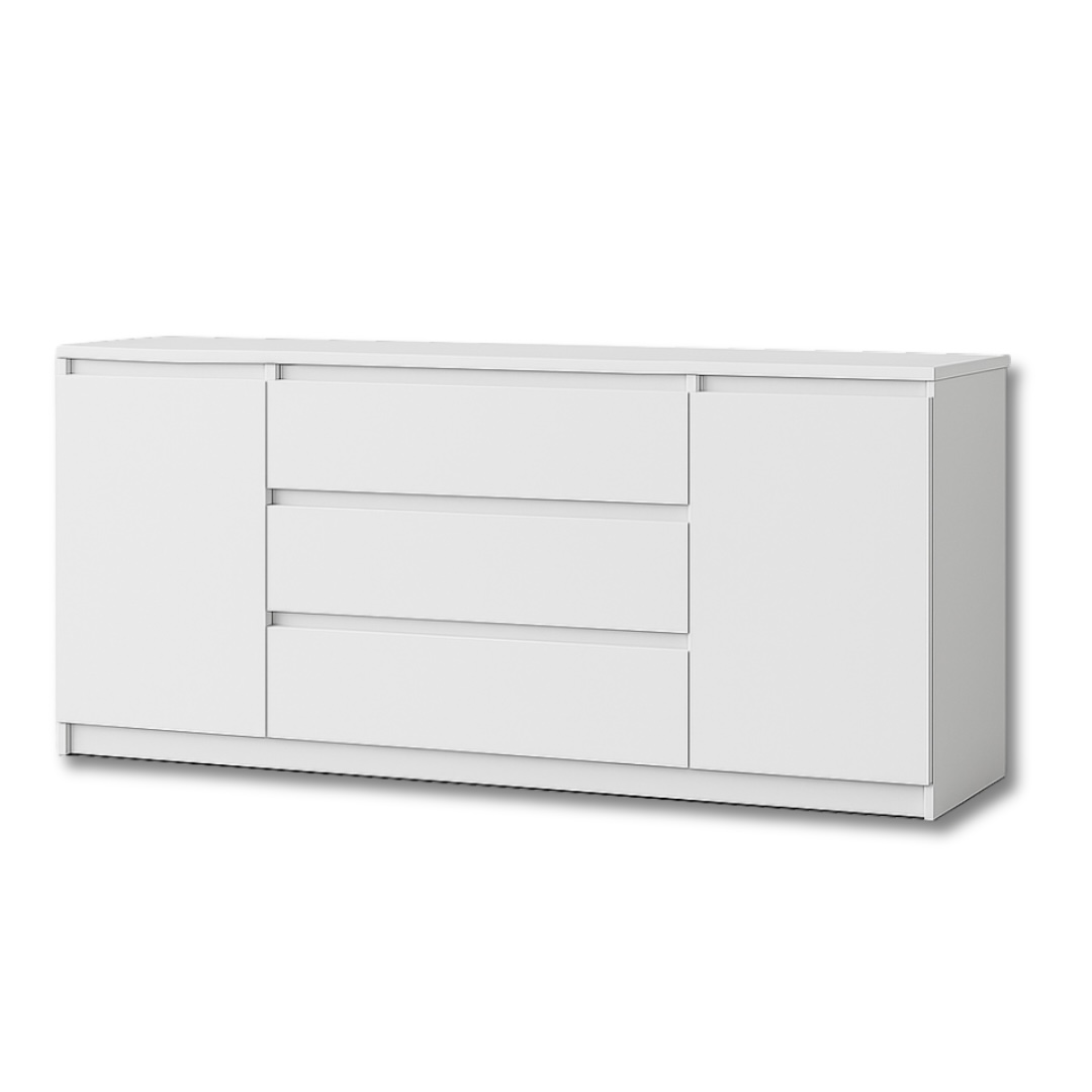 Комод на 3 шухляди з боковими тумбами