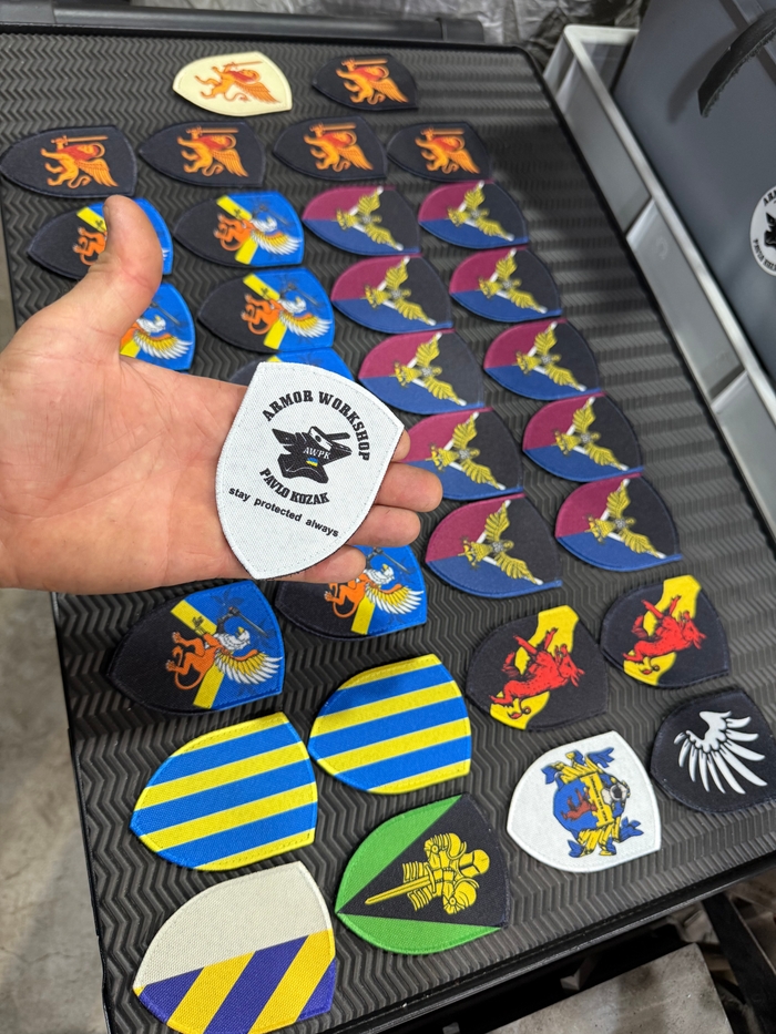 chevron patch individual