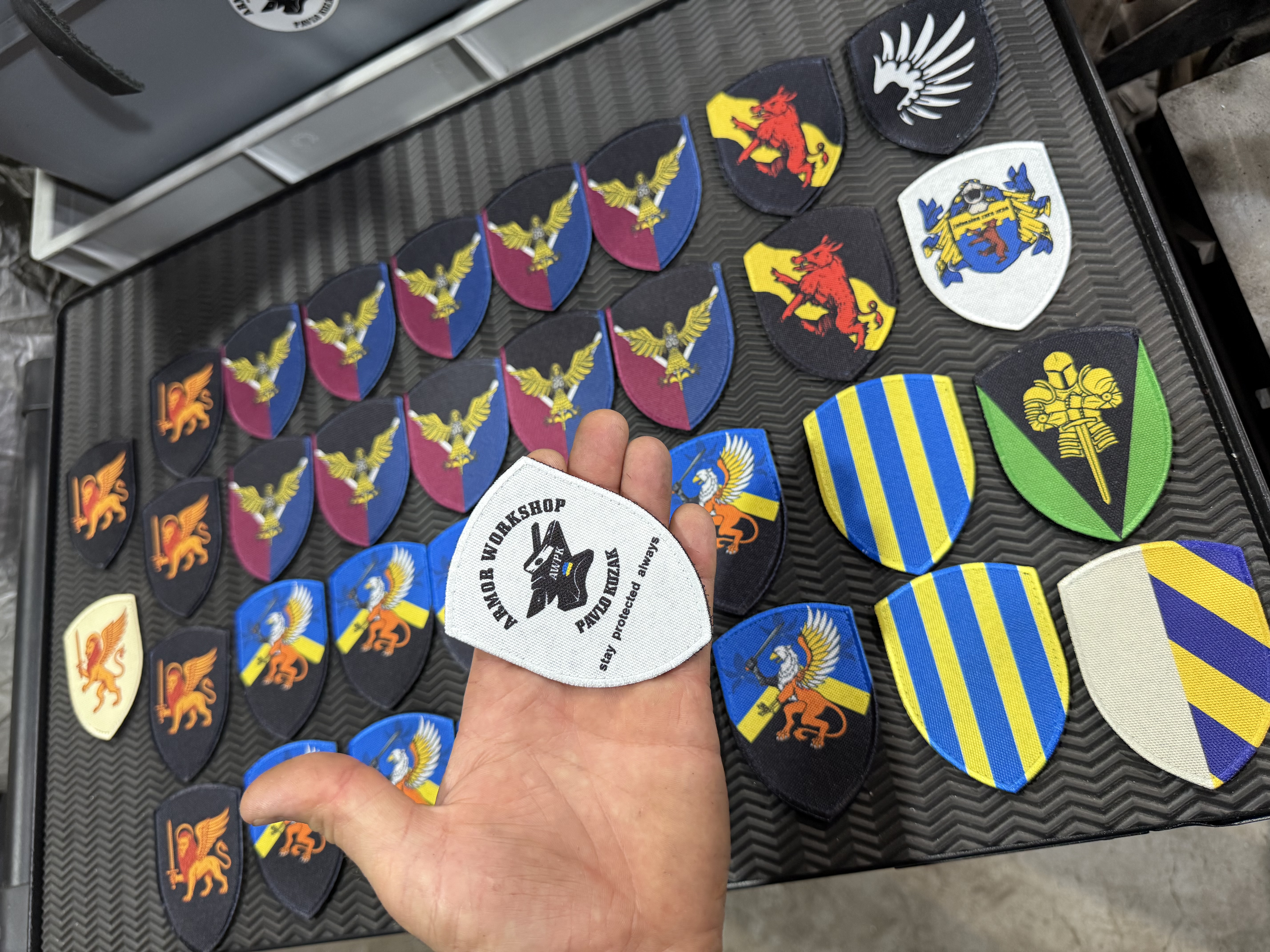 chevron patch individual
