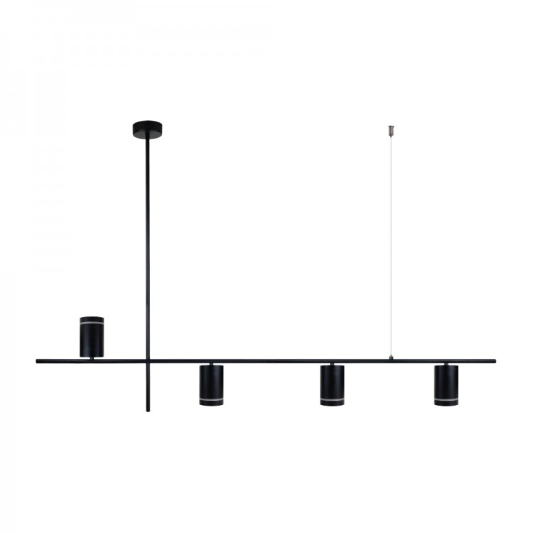 Накладний світильник Feron ML374 під лампу на підвісі чорний