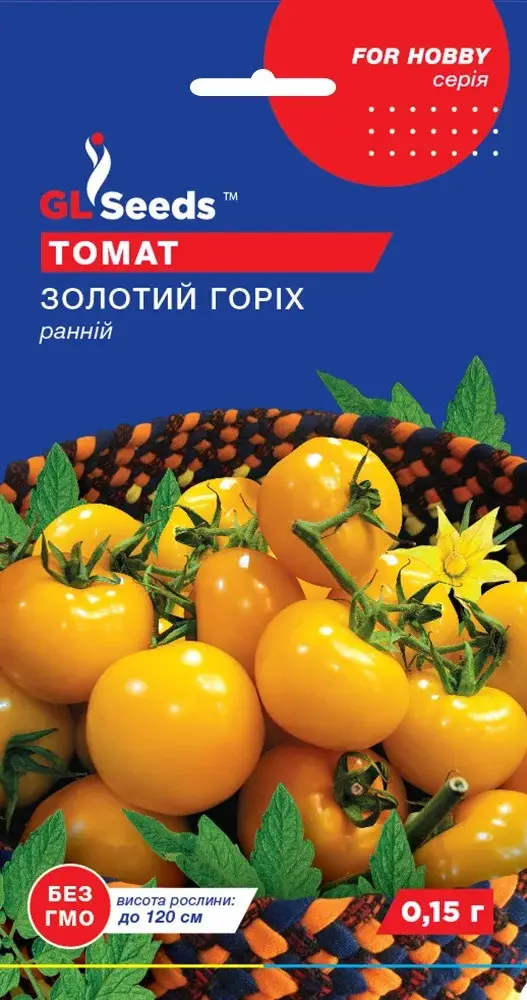 Томат високорослий чері Золотий горіх 0,1г