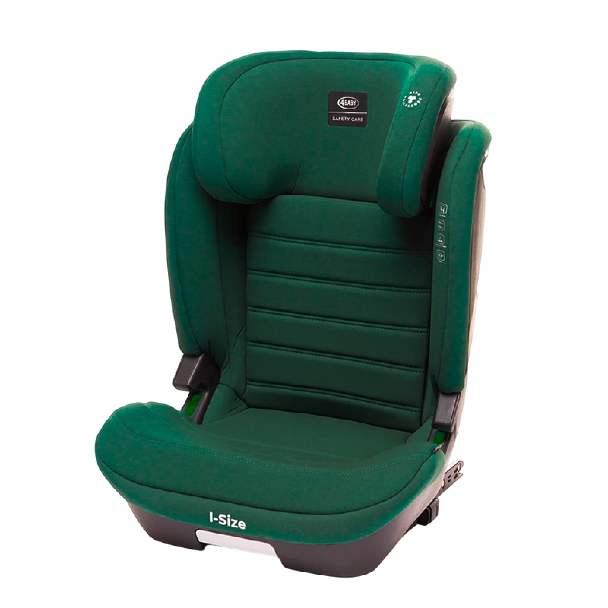 Автокрісло «4BABY APP-FIX ISOFIX»  100-150см, dark green	
