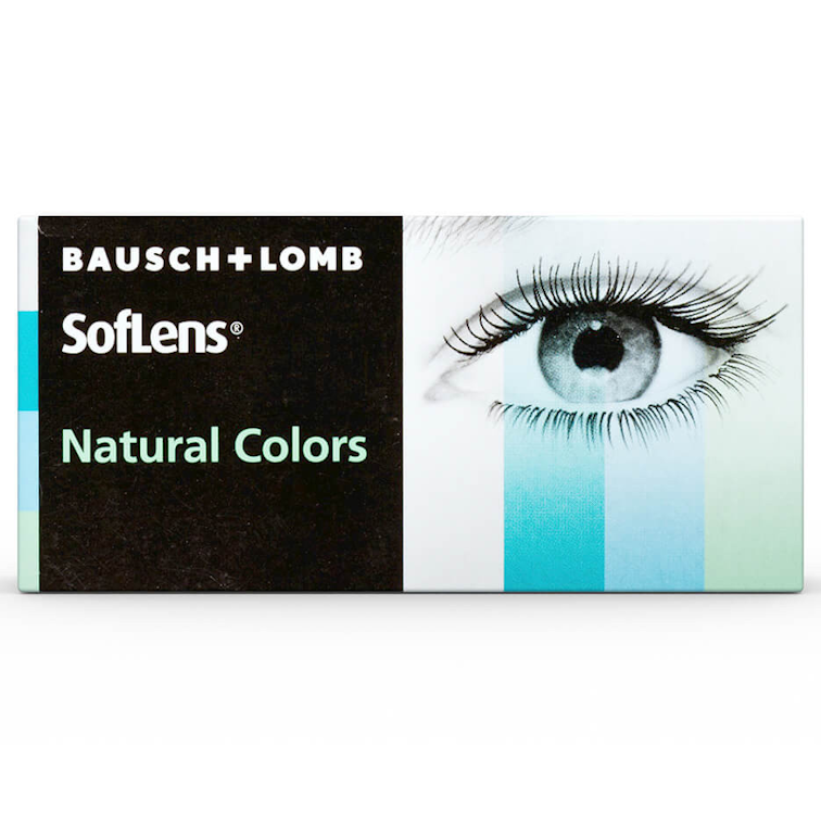 КОНТАКТНІ ЛІНЗИ BAUSCH & LOMB SOFLENS NATURAL COLORS (2 бл./уп.)