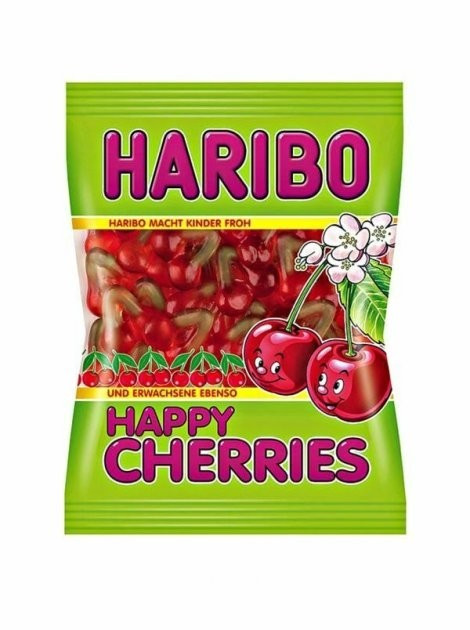 Желейні цукерки без глазурі HARIBO Happy Cherries 100 г