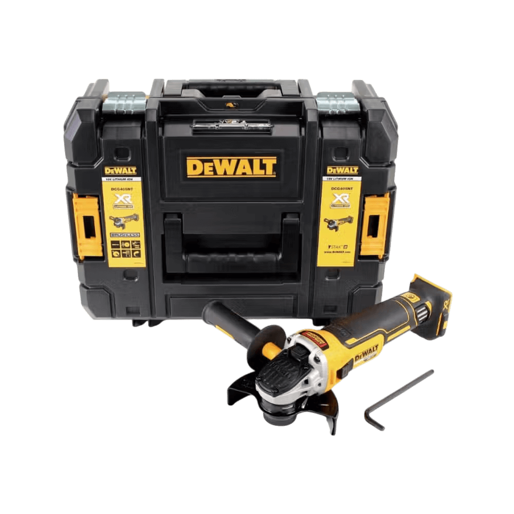 Шліфмашина кутова - болгарка Ø125 акумуляторна безщіткова DeWALT DCG405NT