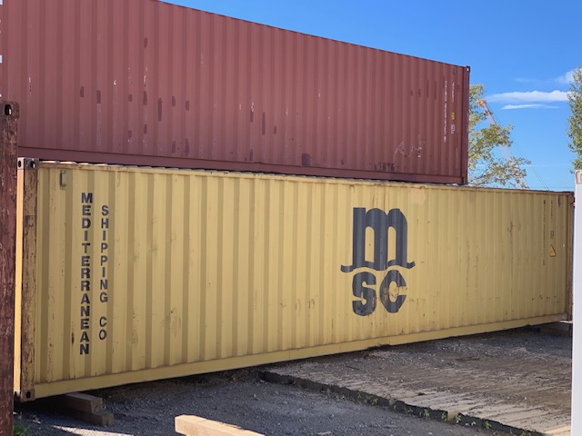40' Used Standard Shipping Container