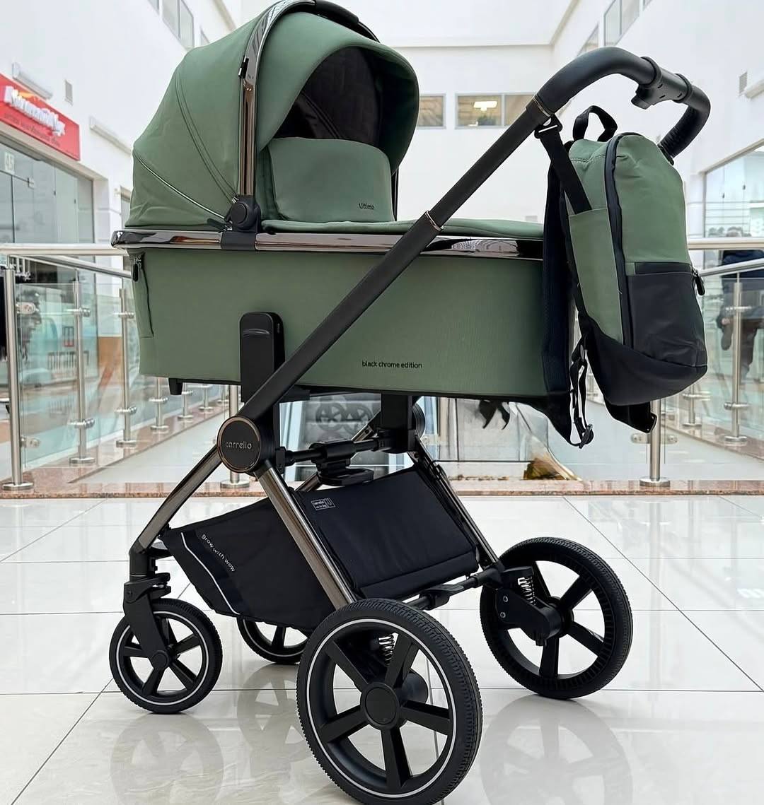 Коляска універсальна CARRELLO Ultimo NF 2 в 1 Fern Green CRL-6511 NF