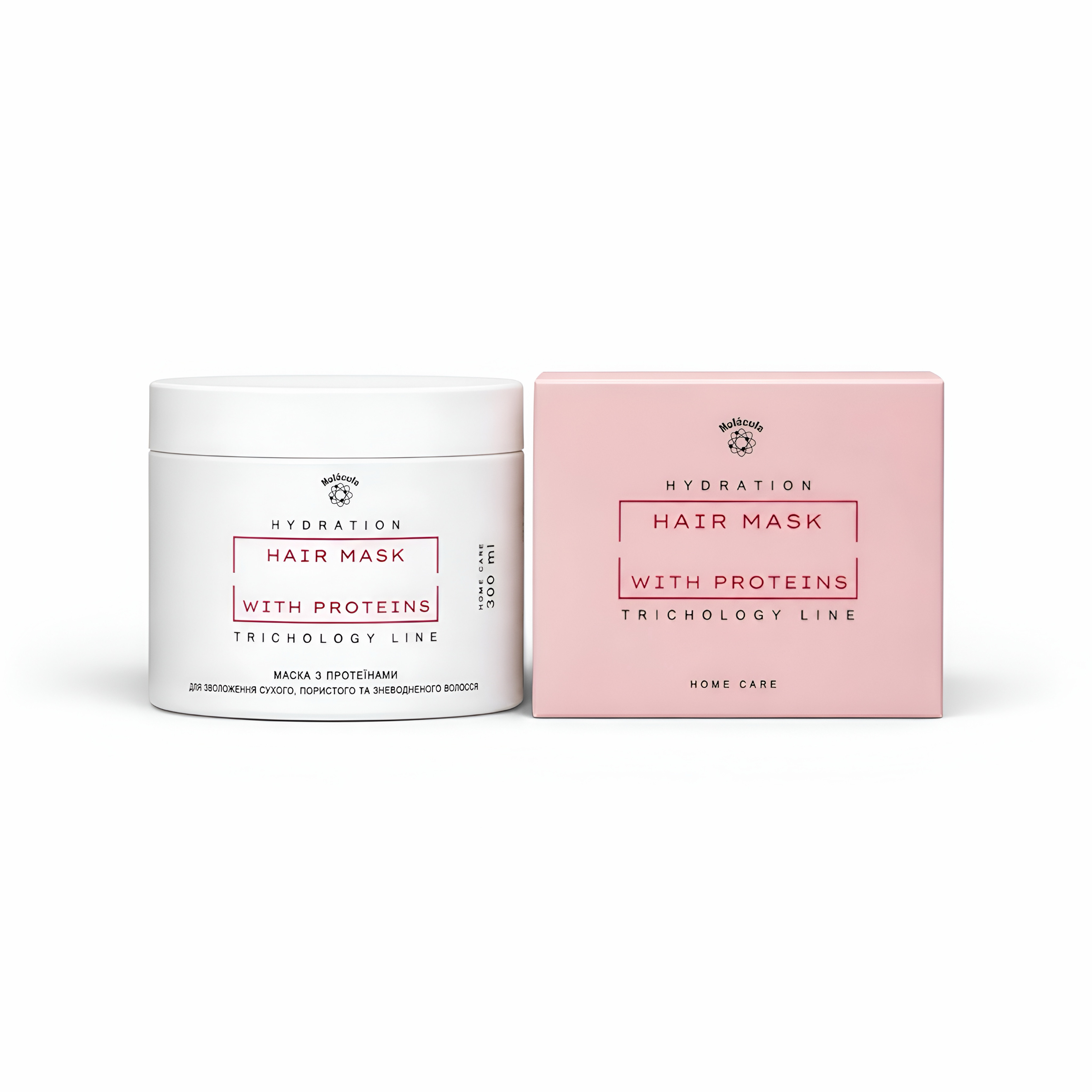 PHYTOMOLECULAR PHYTOMOLECULAR HYDRATION HAIR MASK WITH PROTEINS маска з протеїнами для зволоження сухого, пористого та зневодненого волосся