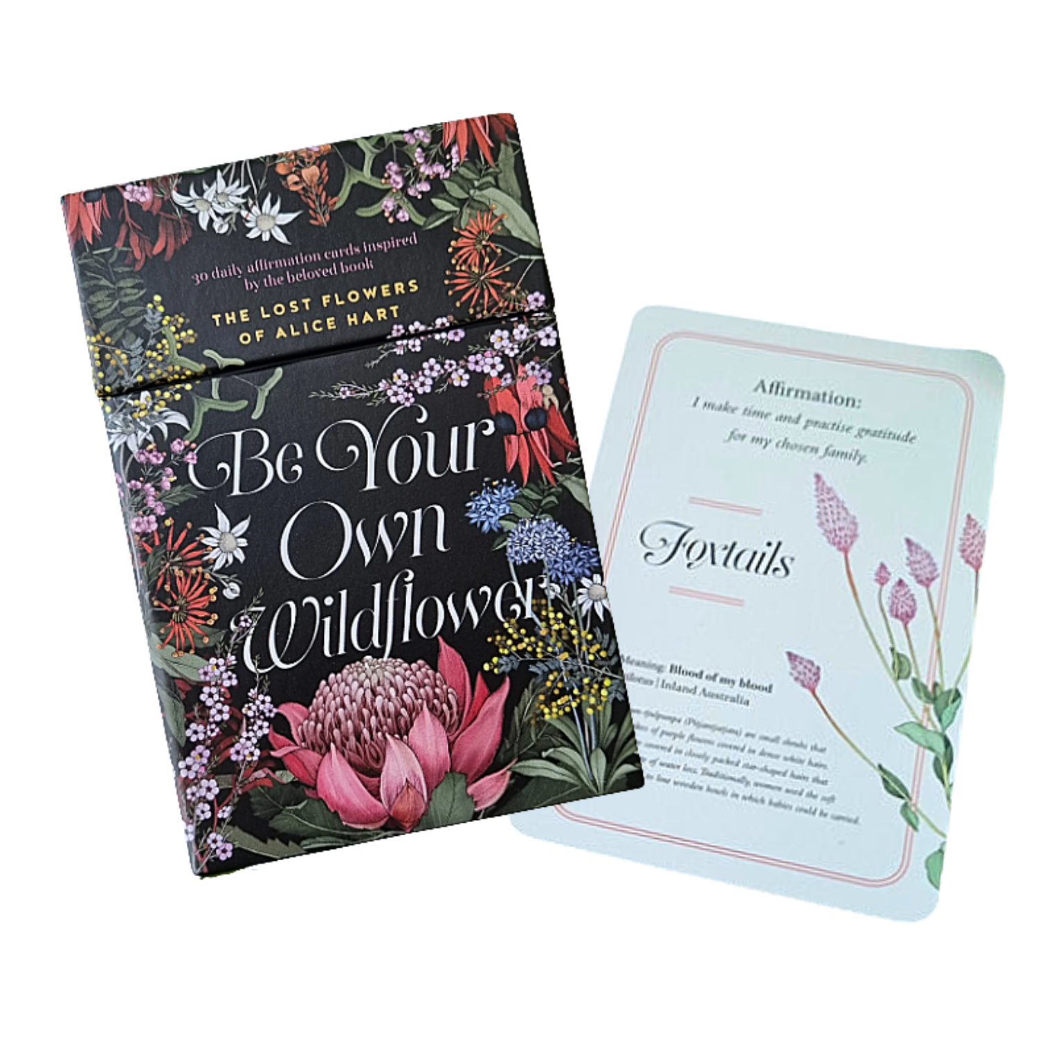 Be Your Own Wildflower - Daily Affirmation Cards