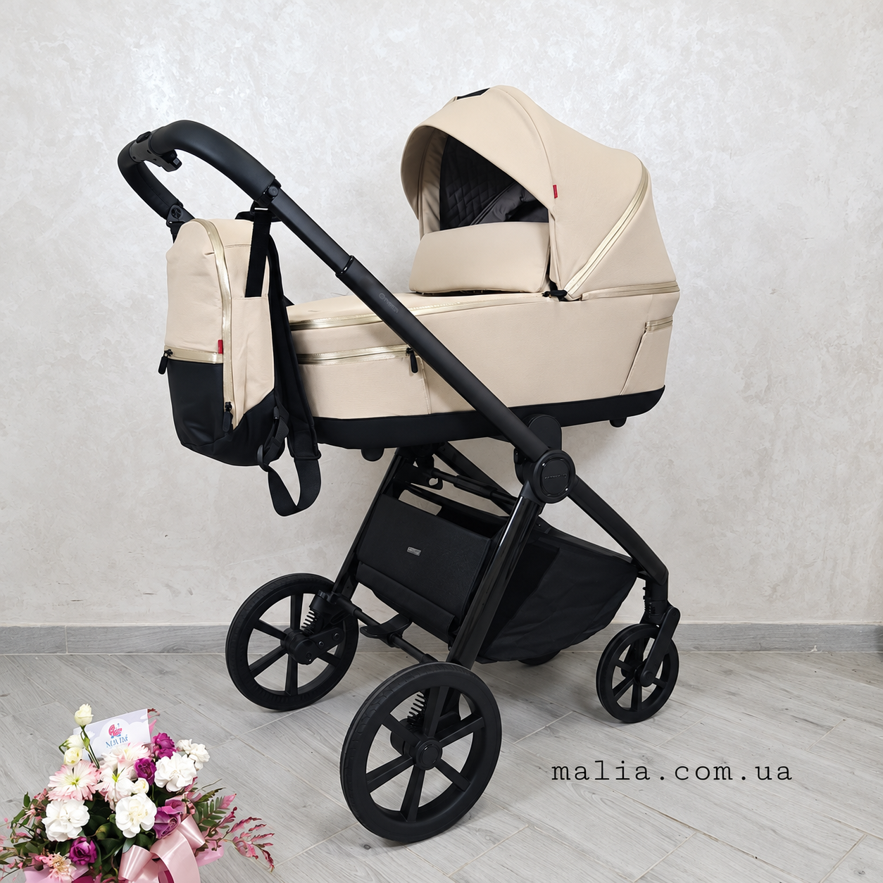 Коляска 2в1 Carrello Omega + CRL-6540 (2in1) Solar Beige