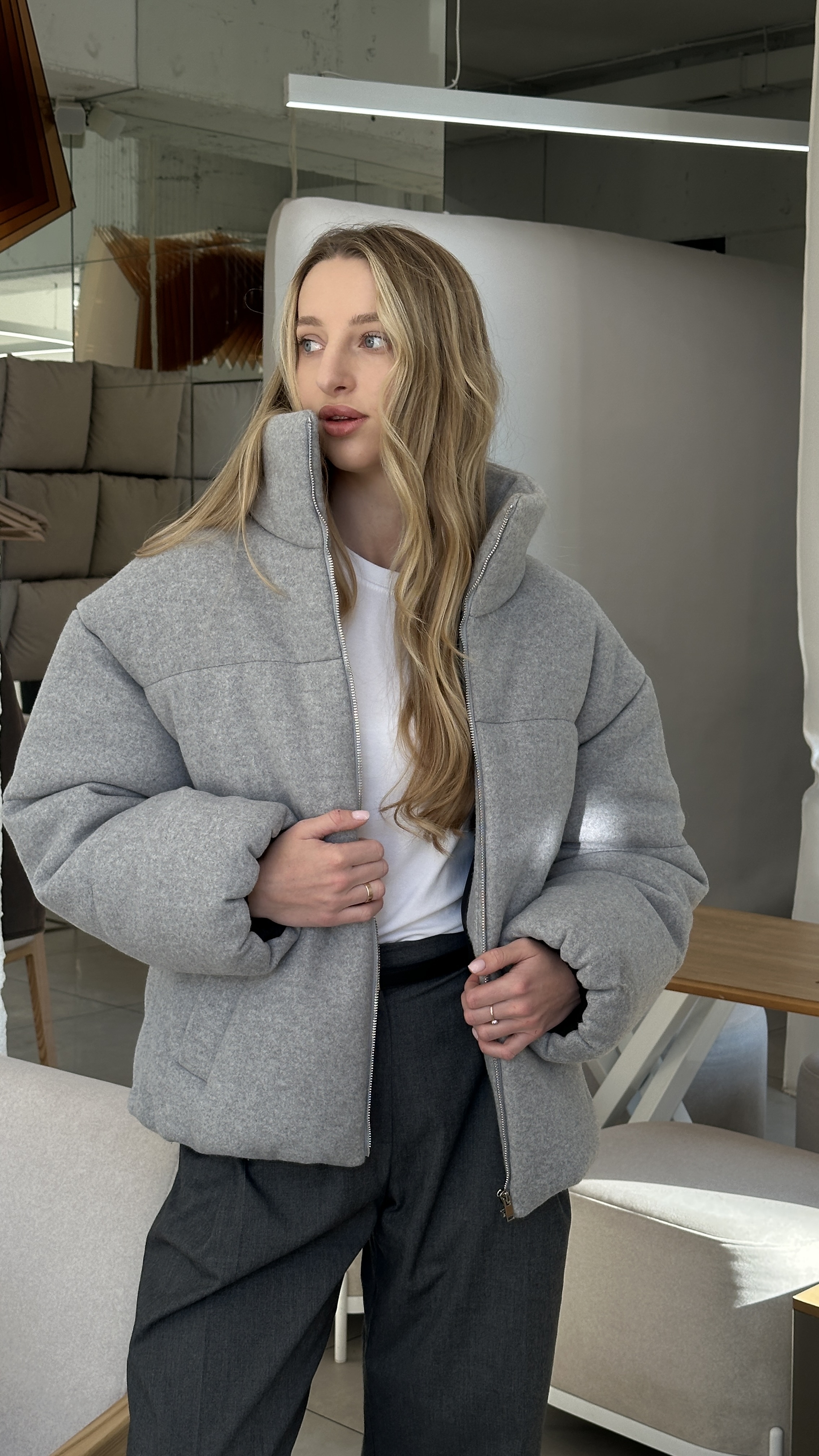 Вовняна куртка