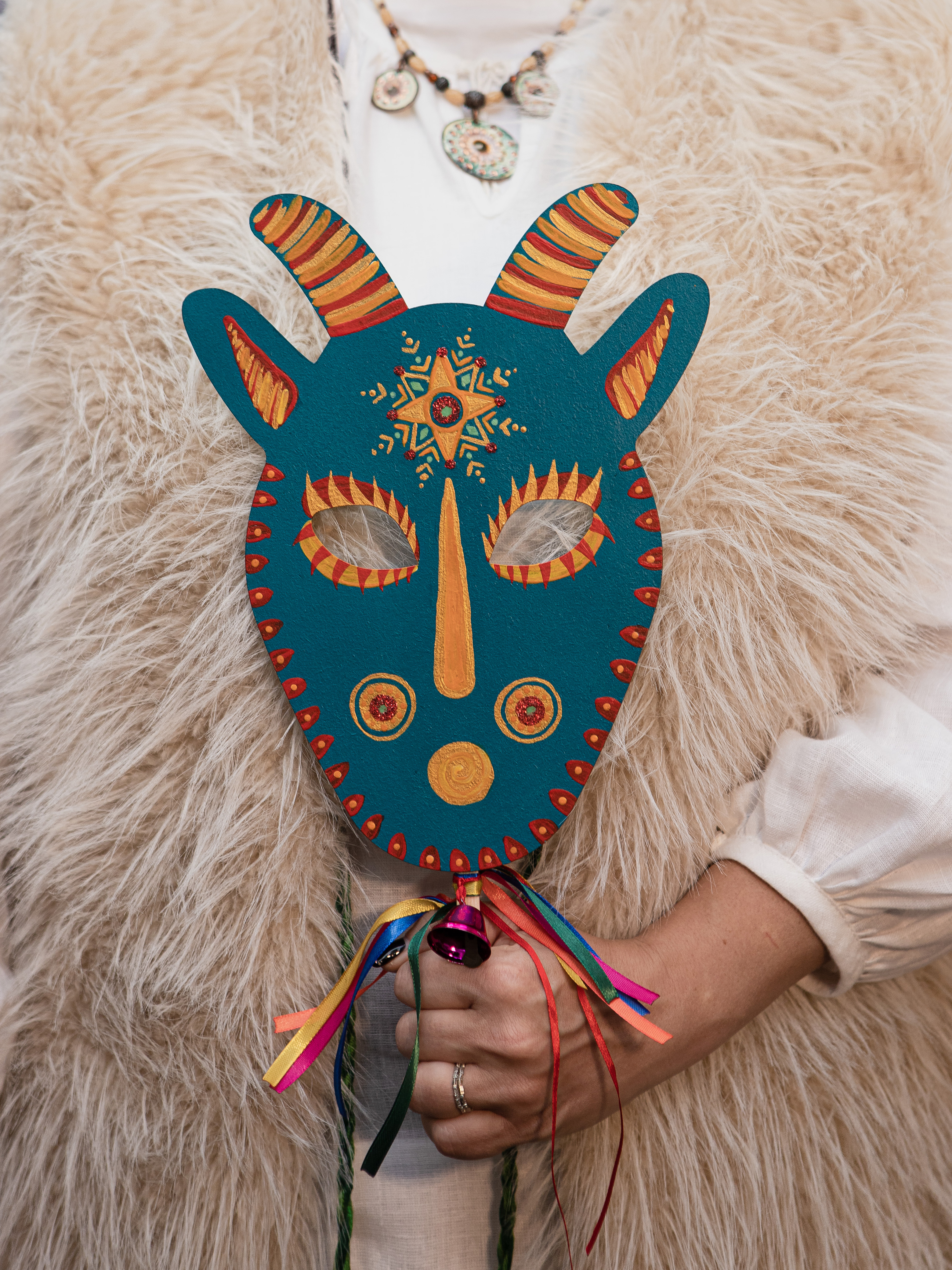 Маска Кози Мальована Петролієва