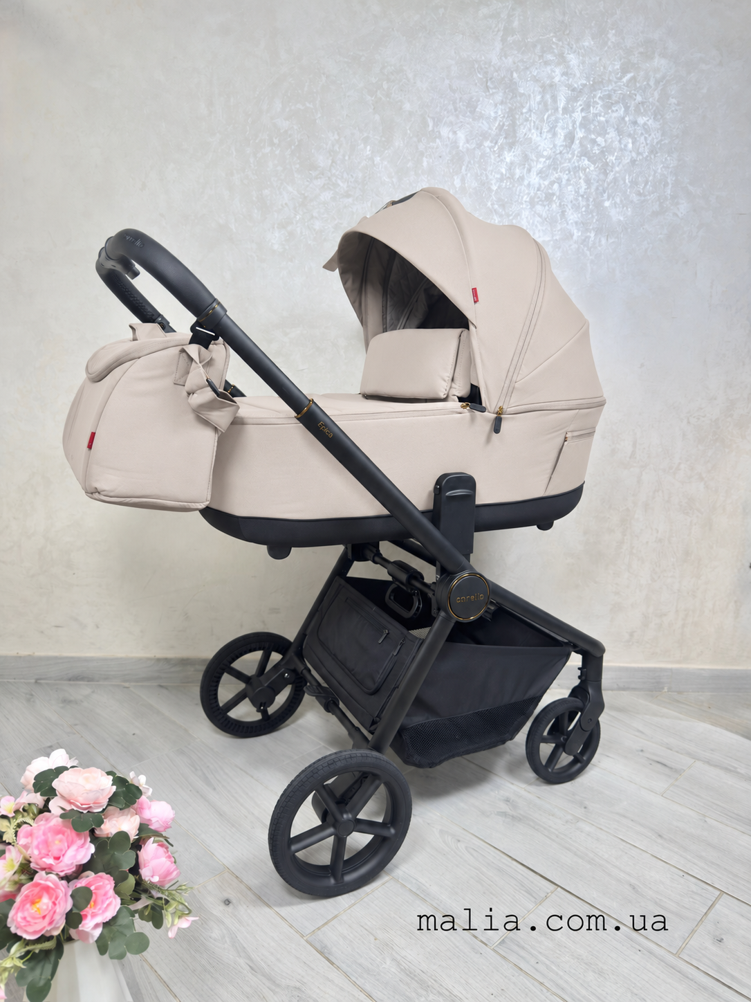Коляска універсальна CARRELLO Epica 2026 CRL-8510 2в1 Almond Beige