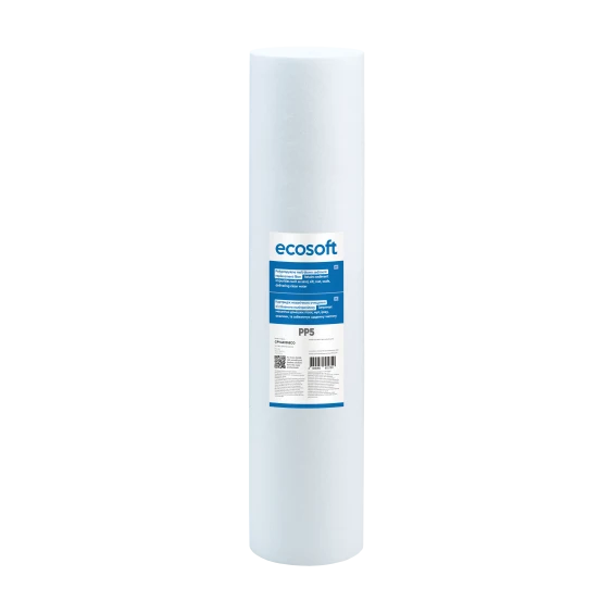 Картридж зі спіненого поліпропілену Ecosoft 4,5"x20" 5 мкм