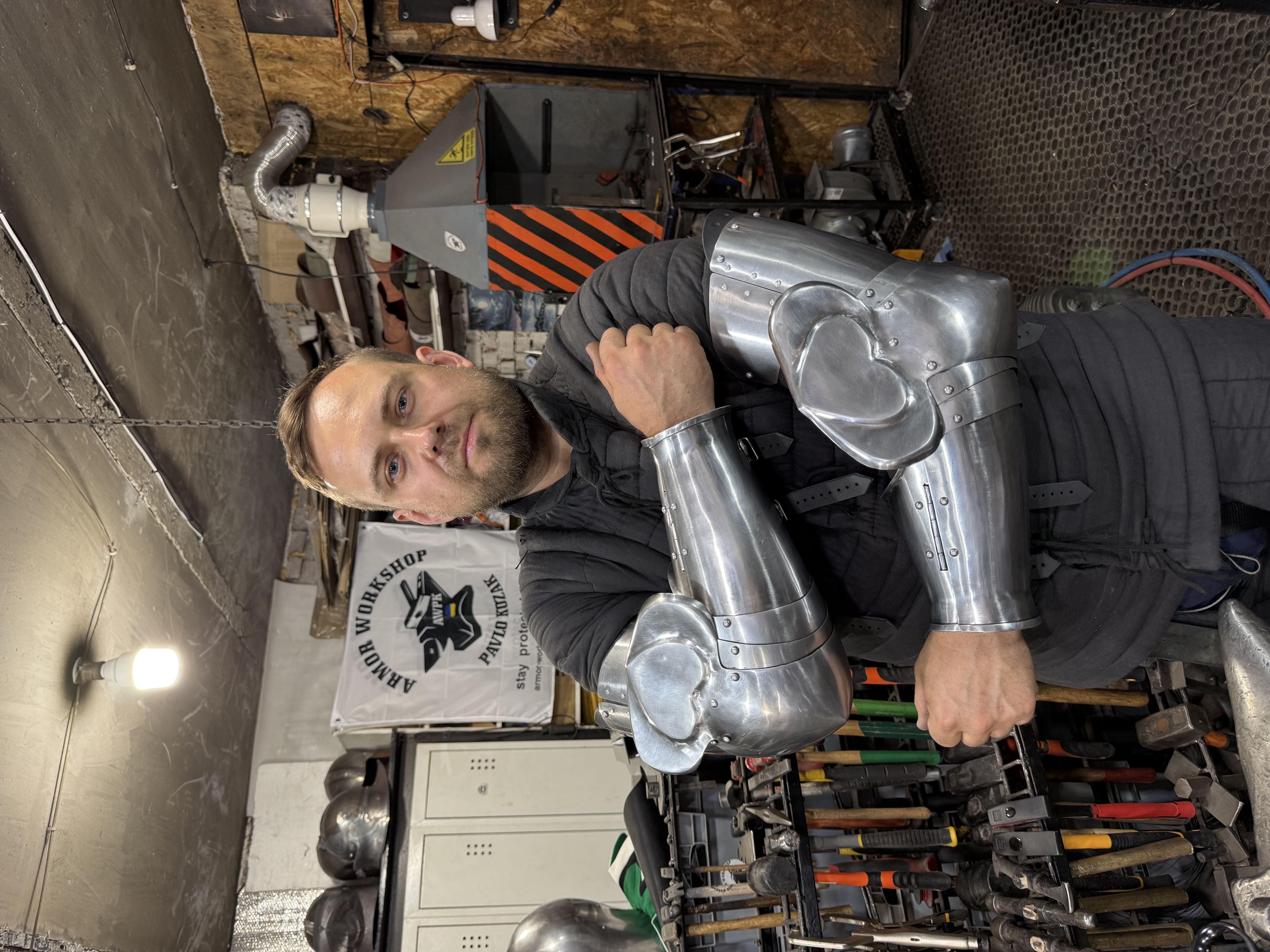 Armor arms “heart” two model