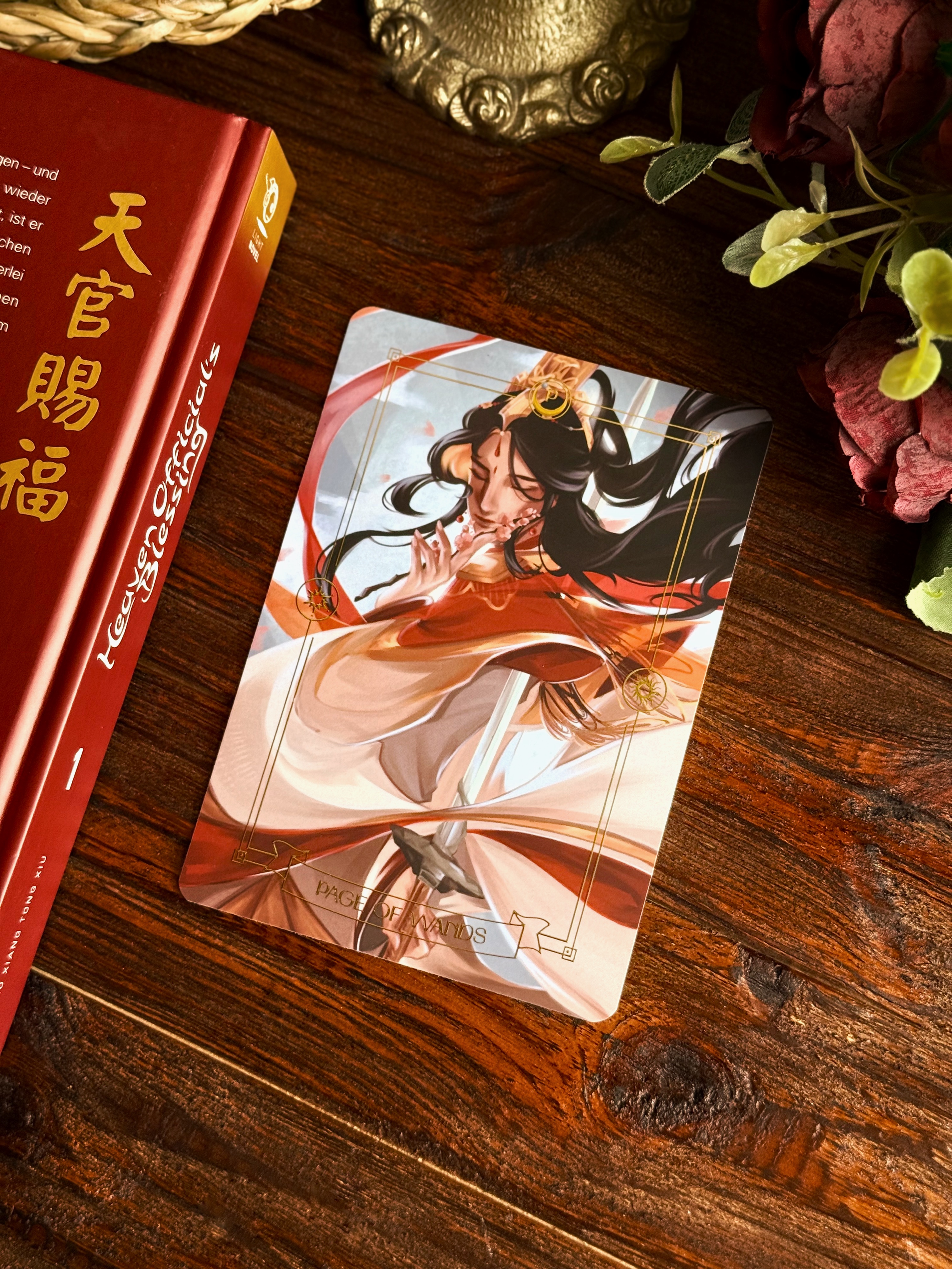 Карта таро Page of Wands Се Лянь