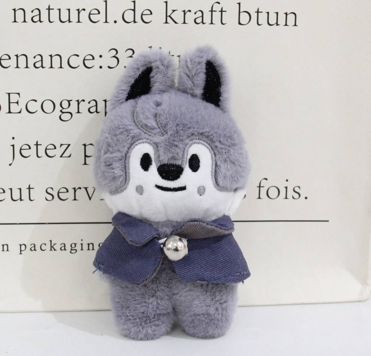 М'яка іграшка брелок Страй кідс Stray Kids Банчан (Вовк)