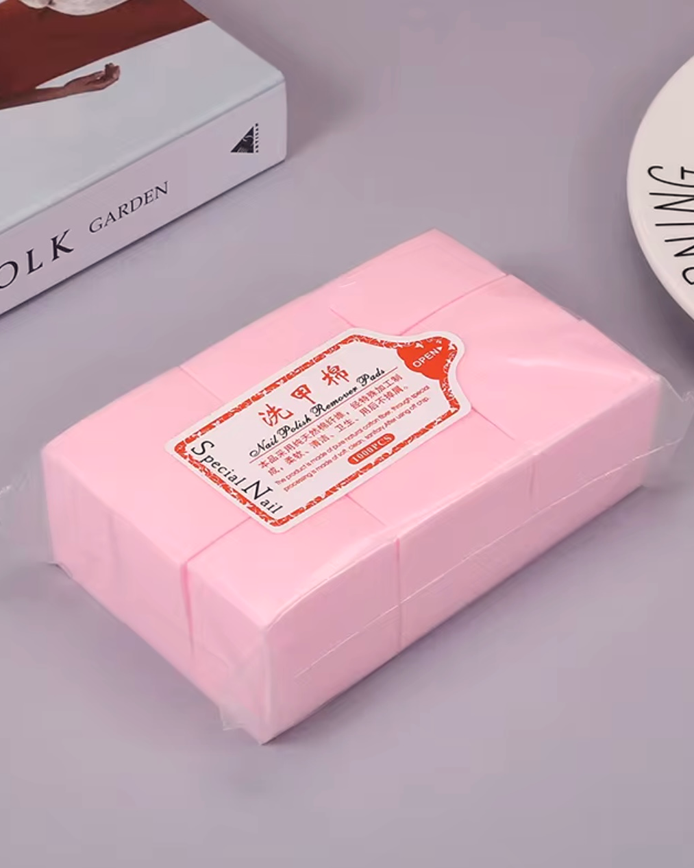 Серветки 1000 штук рожеві