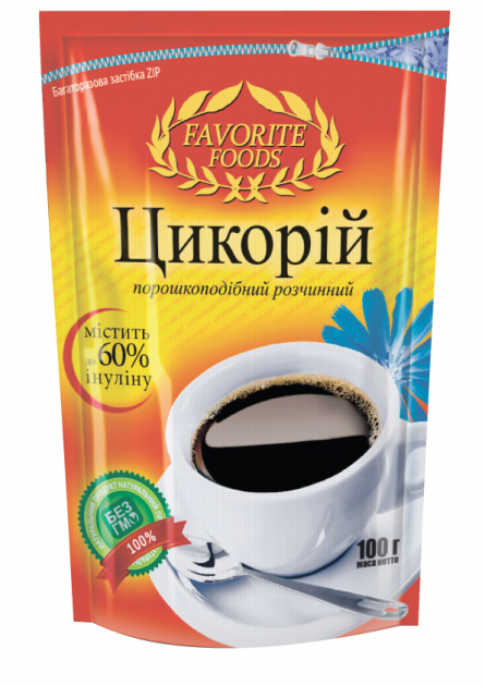 Цикорій розчинний FAVORITE FOODS порошкоподібний 100г