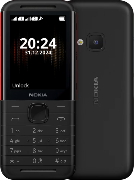 Nokia	5310 DS 2024 Black Red
