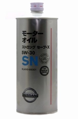 Моторна олива 5W30  Nissan SN Strong Save X (Japan), 1л.