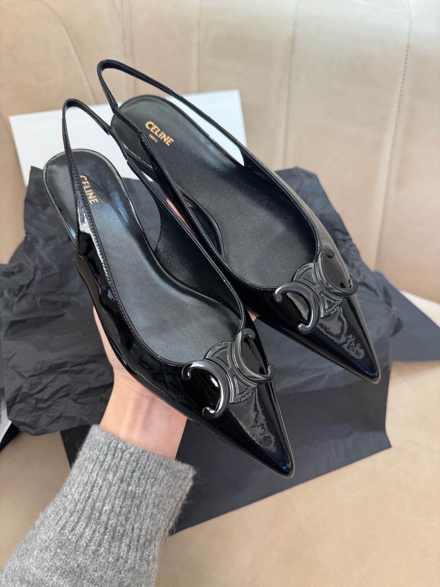 Celine босоніжки