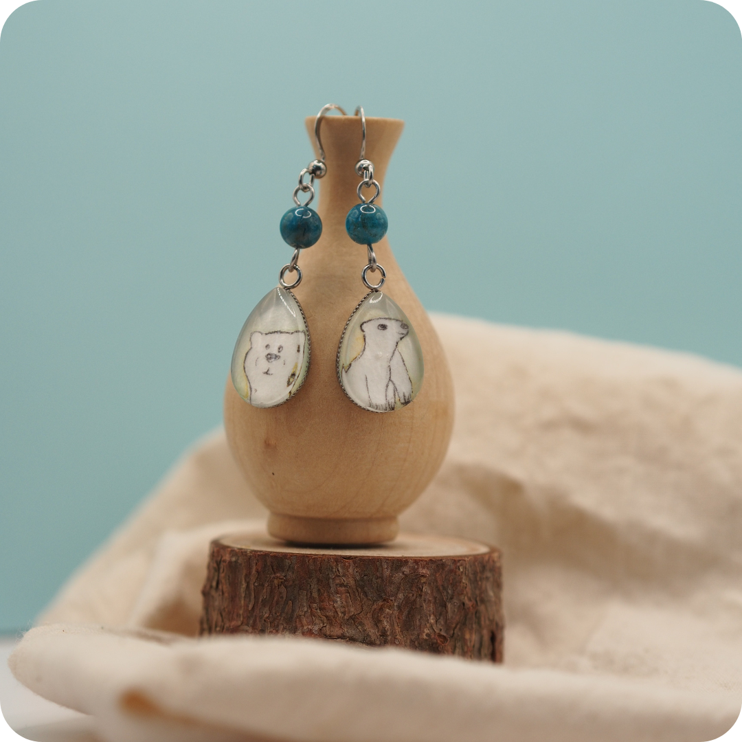 Boucles d'oreilles "Ursidae"