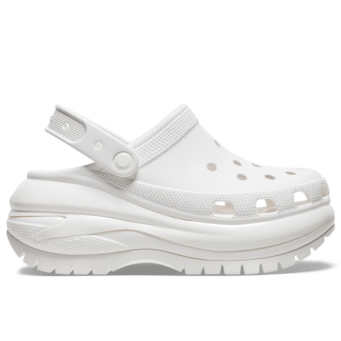 Crocs Classic Mega Crush Clog Сабо Крокси жіночі білі