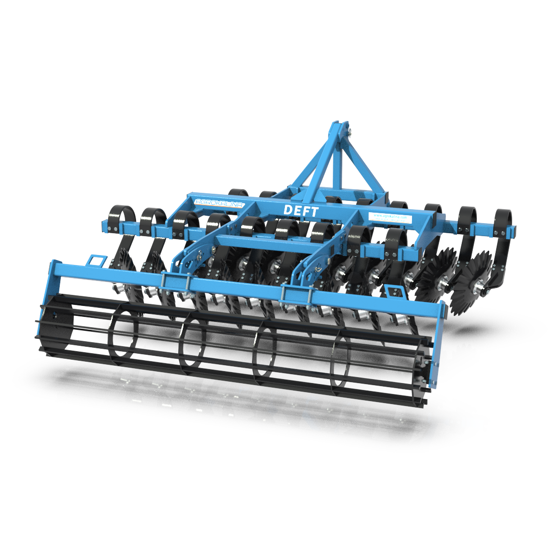Дисковий лущильник DEFT 1,8 Навісний трубчастий барабан