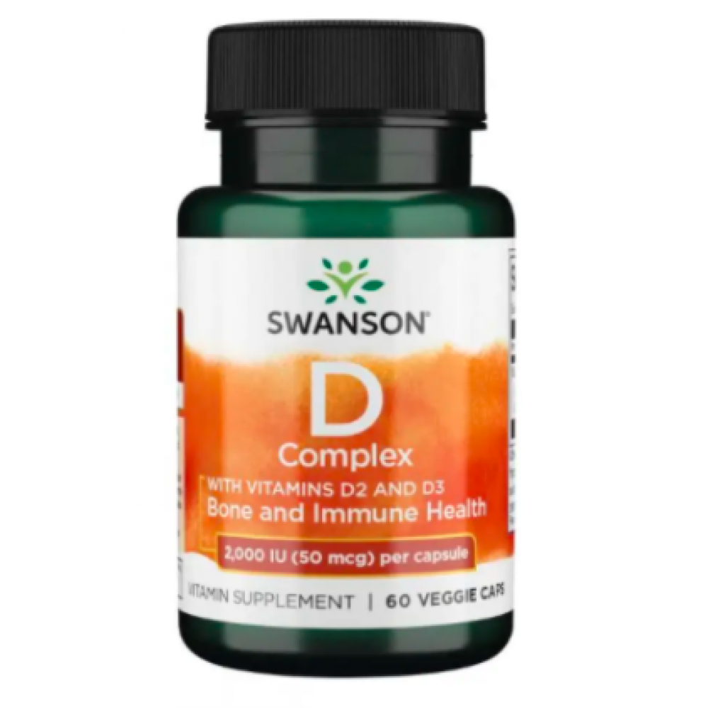 D Complex D2 abd D3 2000iu(50mcg) - 60caps