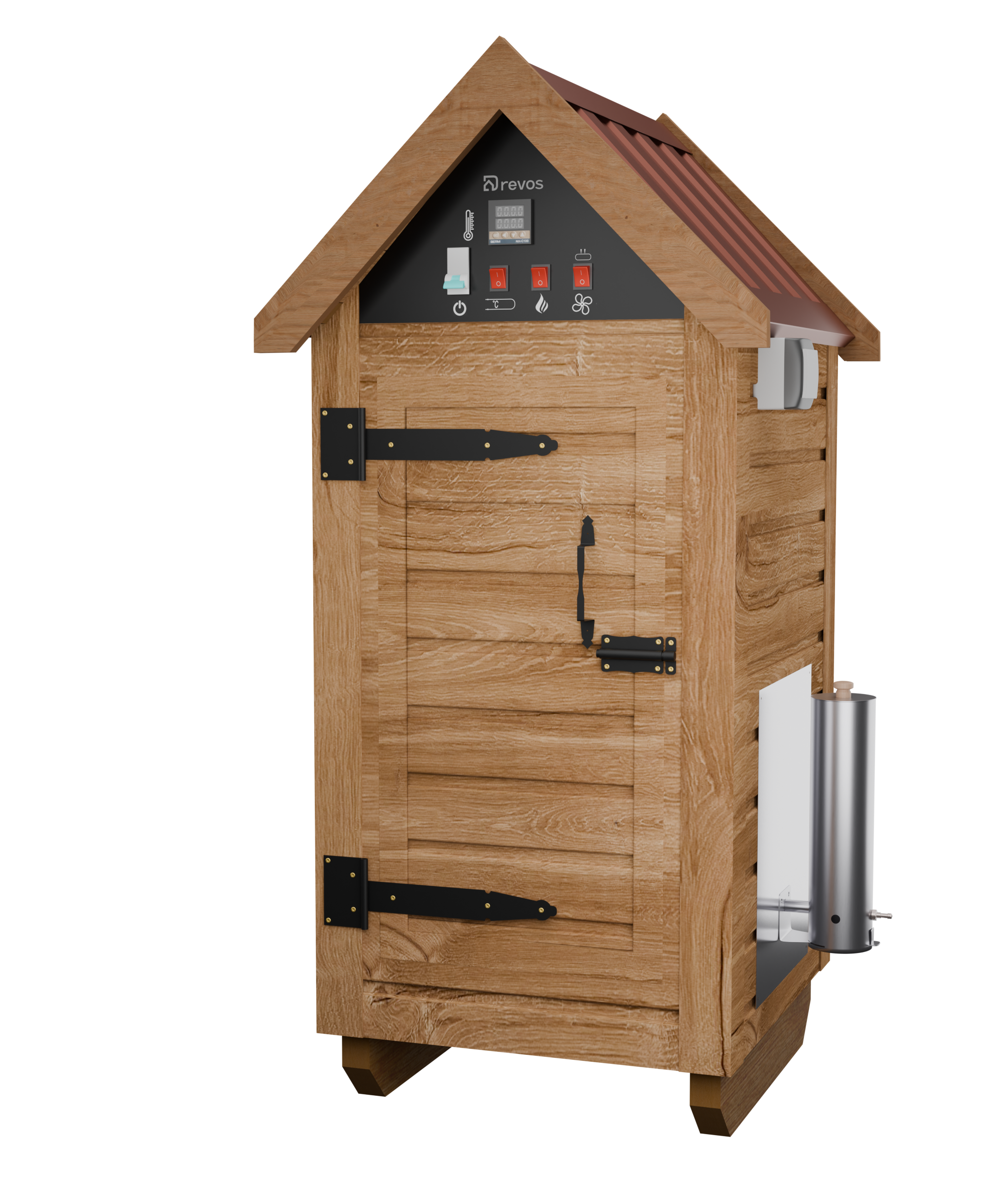 Коптильня Міні 2.0 для гарячого та холодного копчення, сушіння