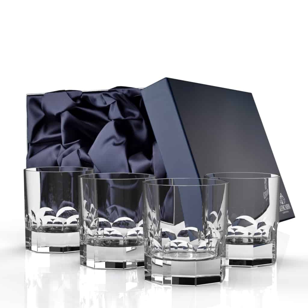 Набір стаканів для віскі Glencairn Lewis Whisky Tumbler, 4 стакана